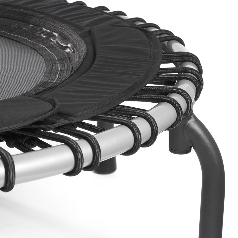 JumpSport 370 Home Gym 39" Heavy Duty Fitness Trampoline with 4In1 DVD, Black Wayfair